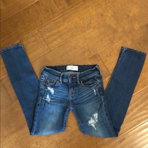Abercrombie Girl’s Stretch Skinny Jeans Size 8